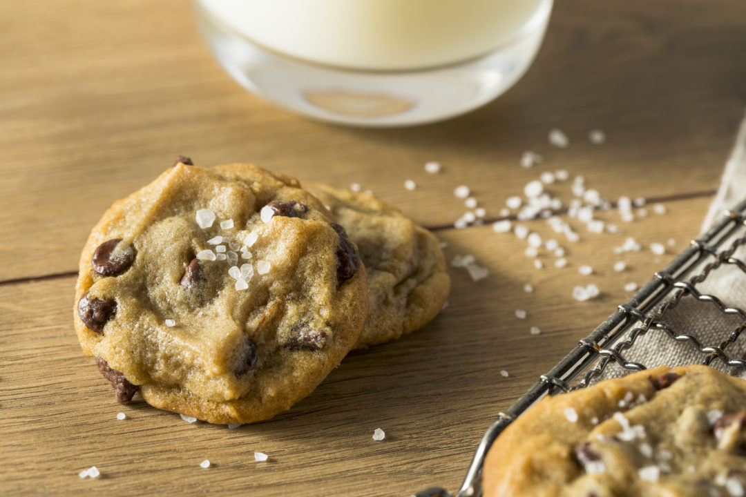 Salted Caramel Chocolate Chip Cookies