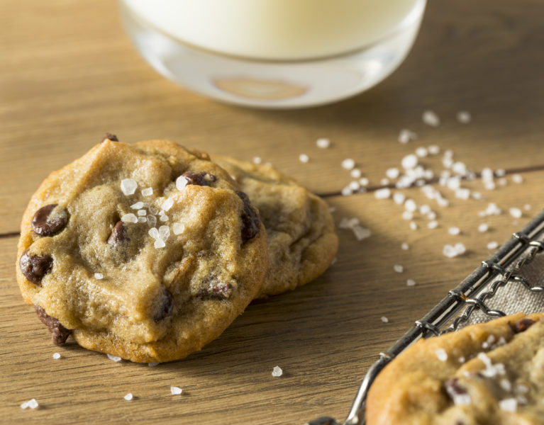 Salted Caramel Chocolate Chunk Cookie